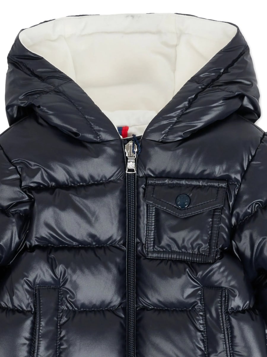 Moncler Moncler Hooded Quilted Jacket, view 3