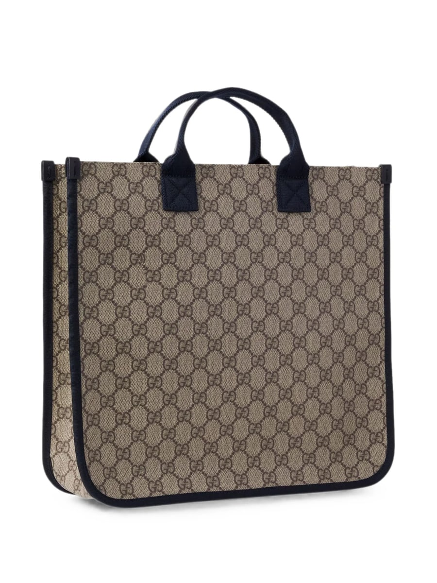 Gucci Gucci GG Supreme Cat-patch Tote Bag, view 3