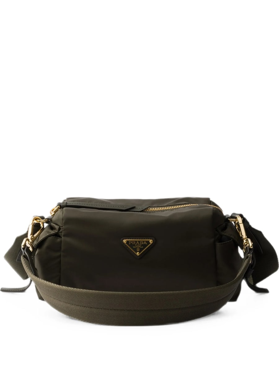 Prada Prada Explore Small Re-Nylon And Leather Shoulder Bag
