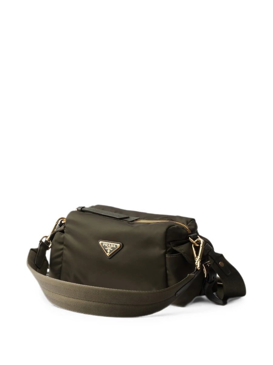 Prada Prada Explore Small Re-Nylon And Leather Shoulder Bag, view 3