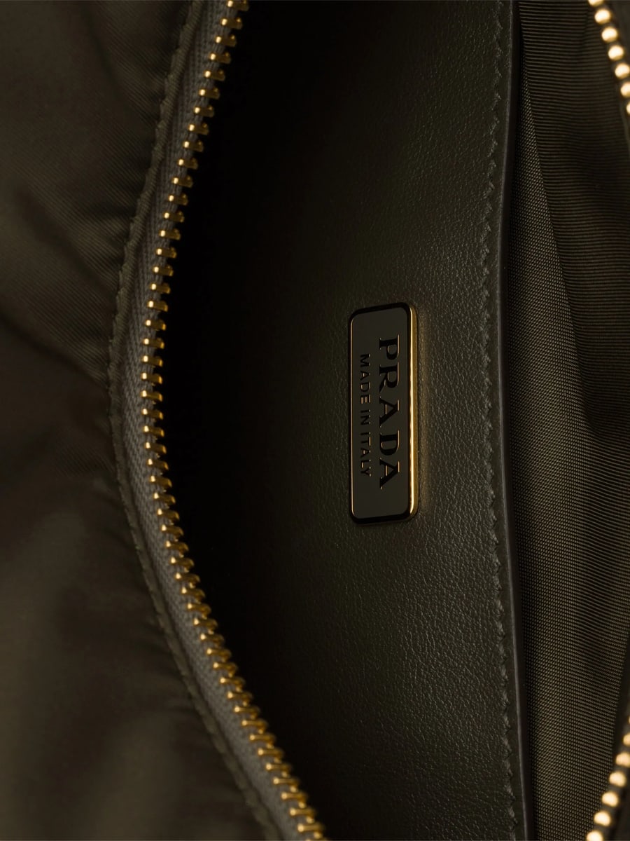 Prada Prada Explore Small Re-Nylon And Leather Shoulder Bag, view 4