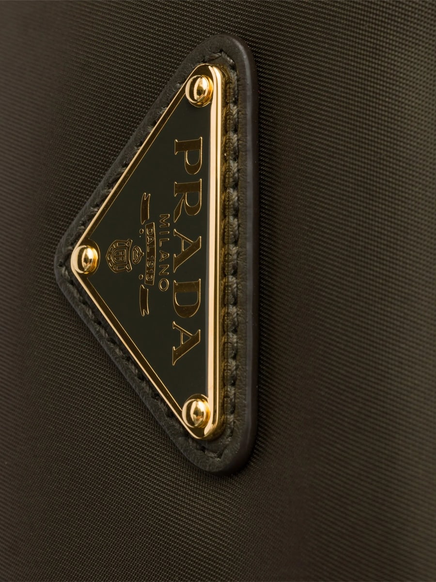 Prada Prada Explore Small Re-Nylon And Leather Shoulder Bag, view 5