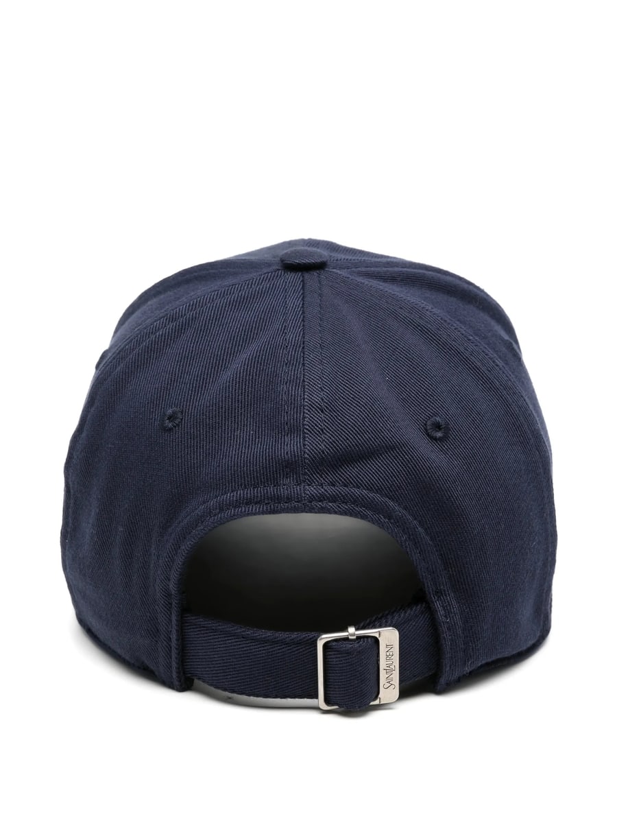 Saint Laurent Saint Laurent Logo Cap, view 2