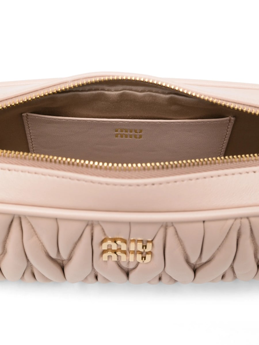 Miu Miu Miu Miu Leather Shoulder Bag, view 4