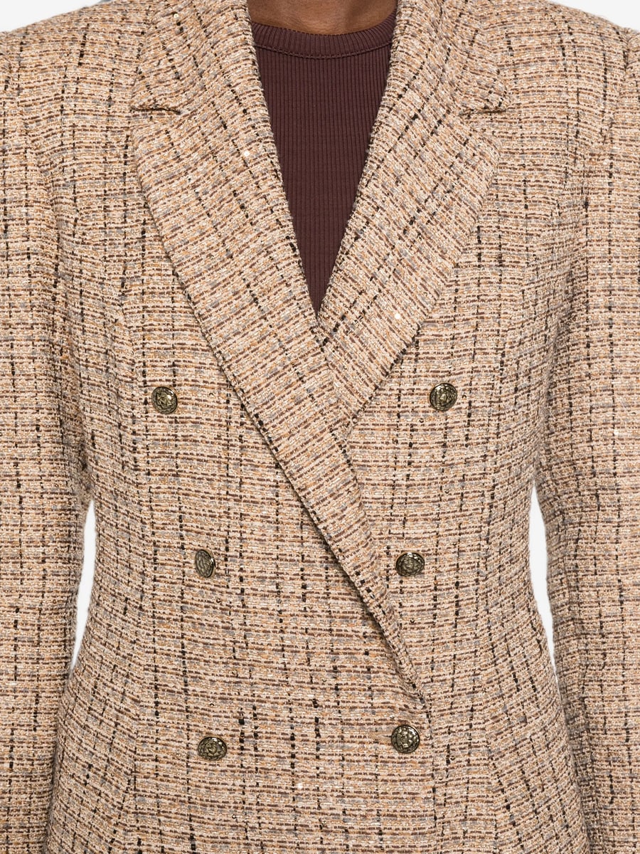 De Santis De Santis Peak-lapel Double-breasted Coat, view 3