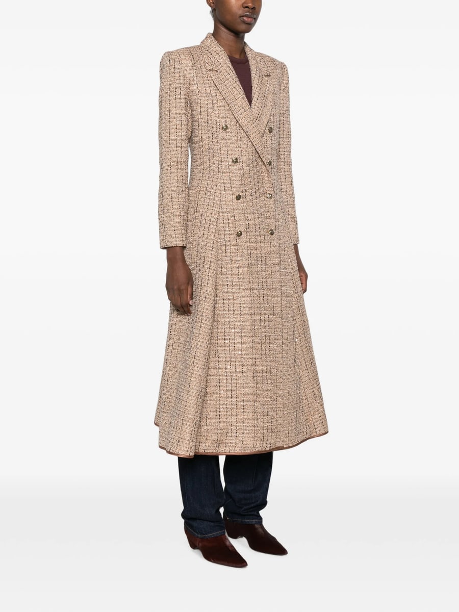 De Santis De Santis Peak-lapel Double-breasted Coat, view 4