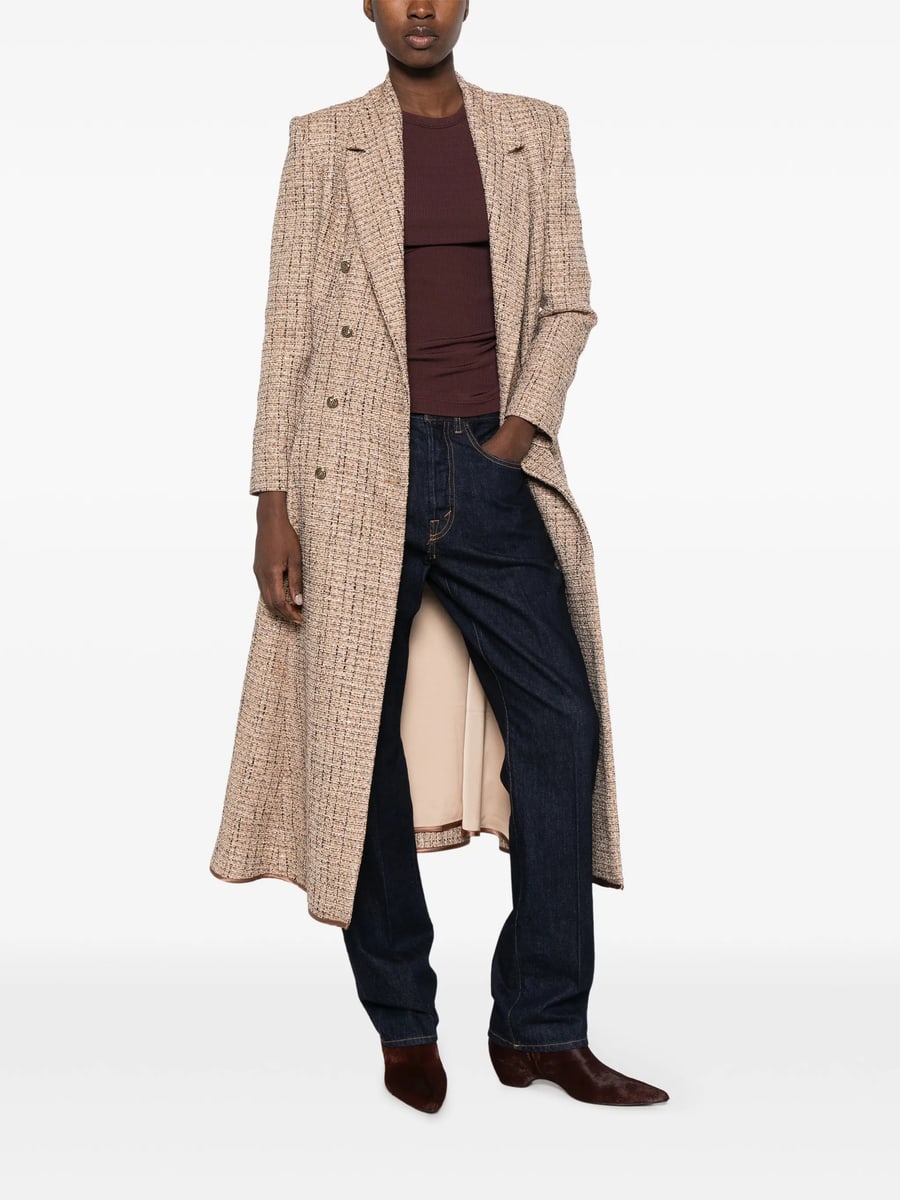 De Santis De Santis Peak-lapel Double-breasted Coat, view 5