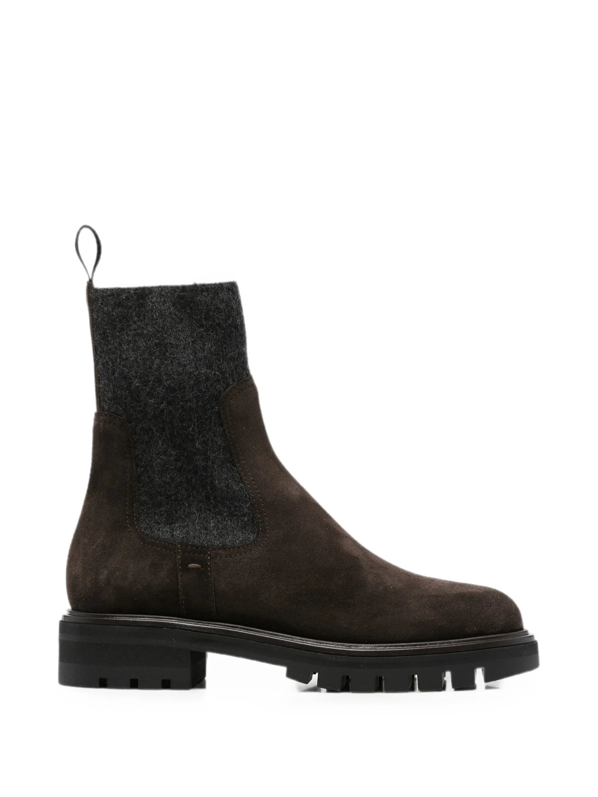 Henderson Baracco Henderson Baracco Ella Suede Panelled Boots