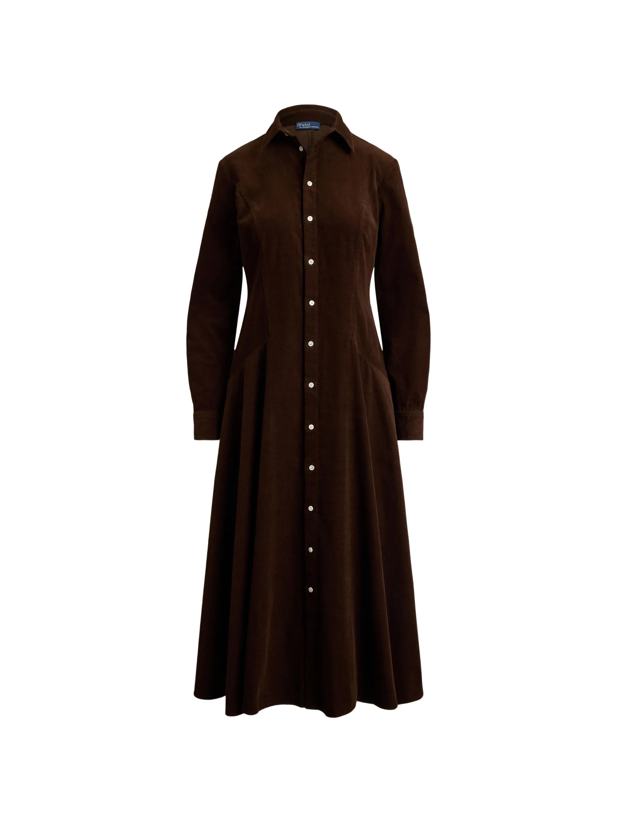 Ralph Lauren Ralph Lauren Tyler Corduroy Shirt Midi Dress