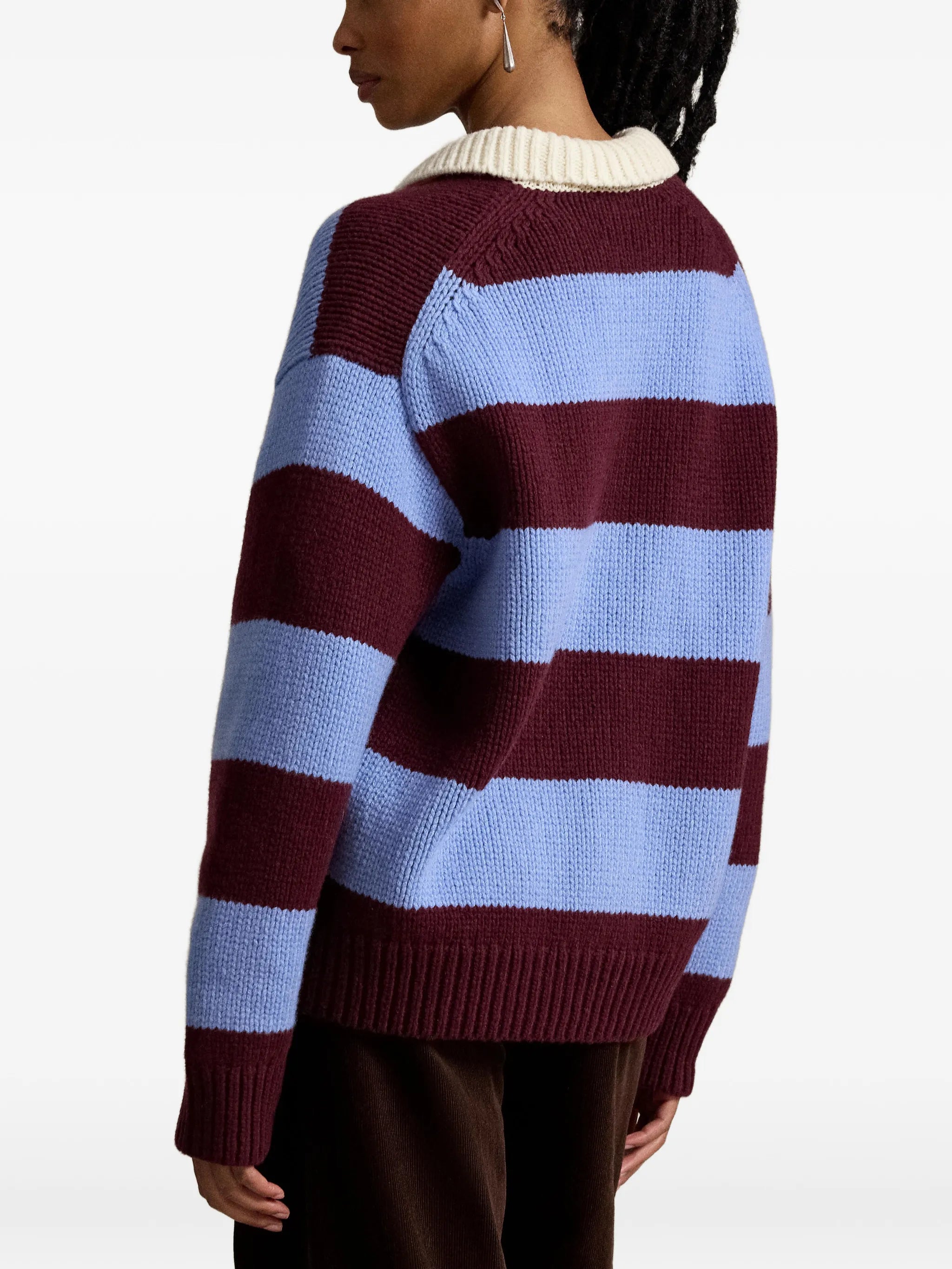 Ralph Lauren Ralph Lauren Striped Rugby Polo Sweater, view 2