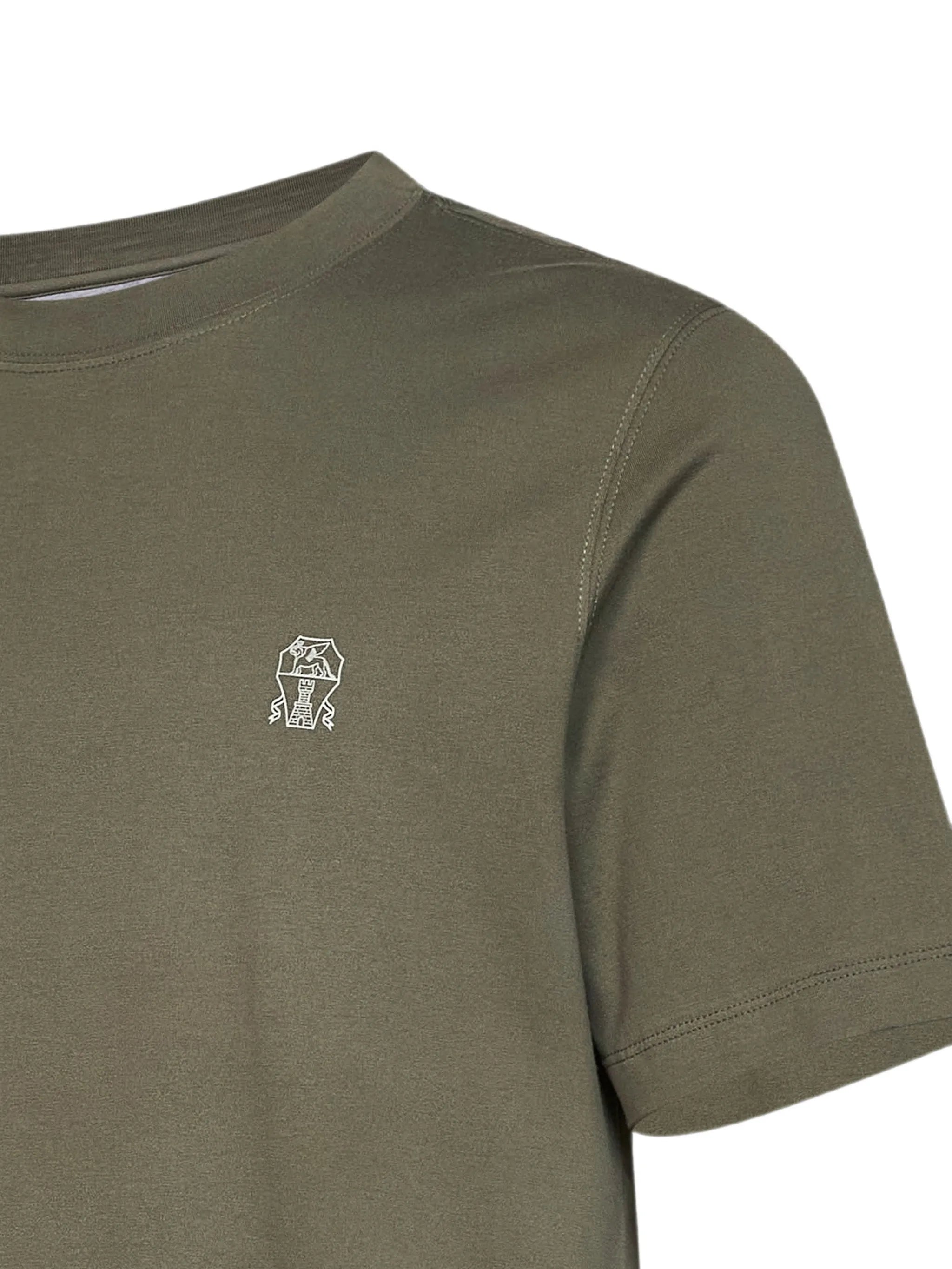 Brunello Cucinelli Brunello Cucinelli Solomeo Cotton T-shirt, view 2
