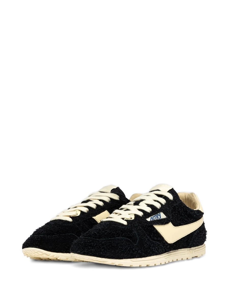 Autry Autry Panelled Logo Sneakers, view 3