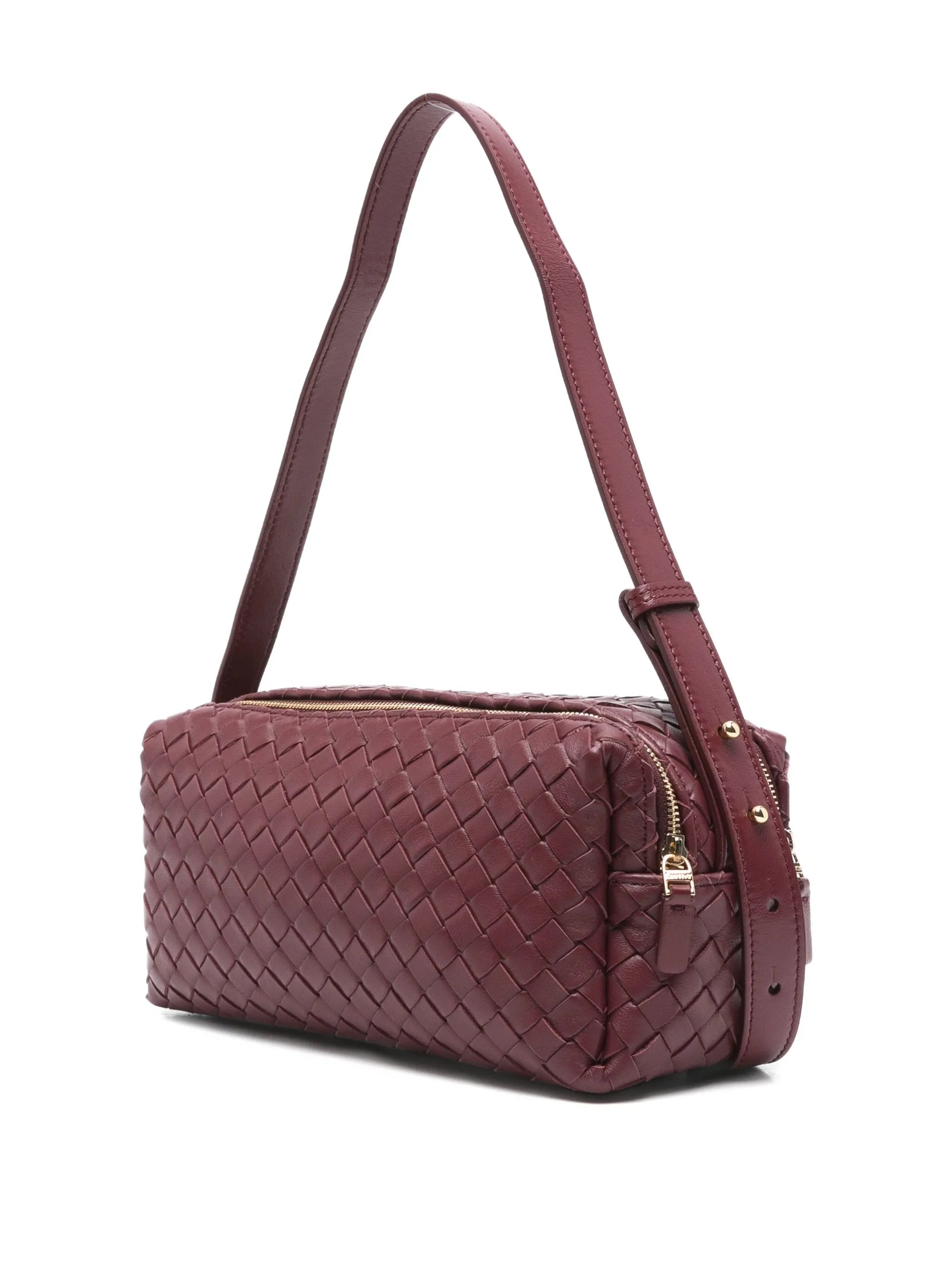 Elleme Elleme Trousse Woven Leather Shoulder Bag, view 2