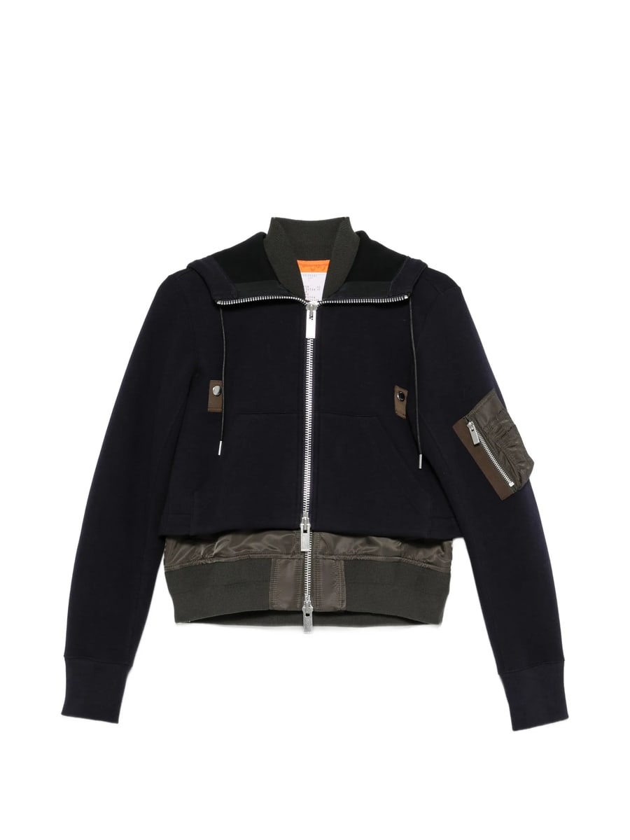 Sacai Sacai Panelled Layered-effect Jacket