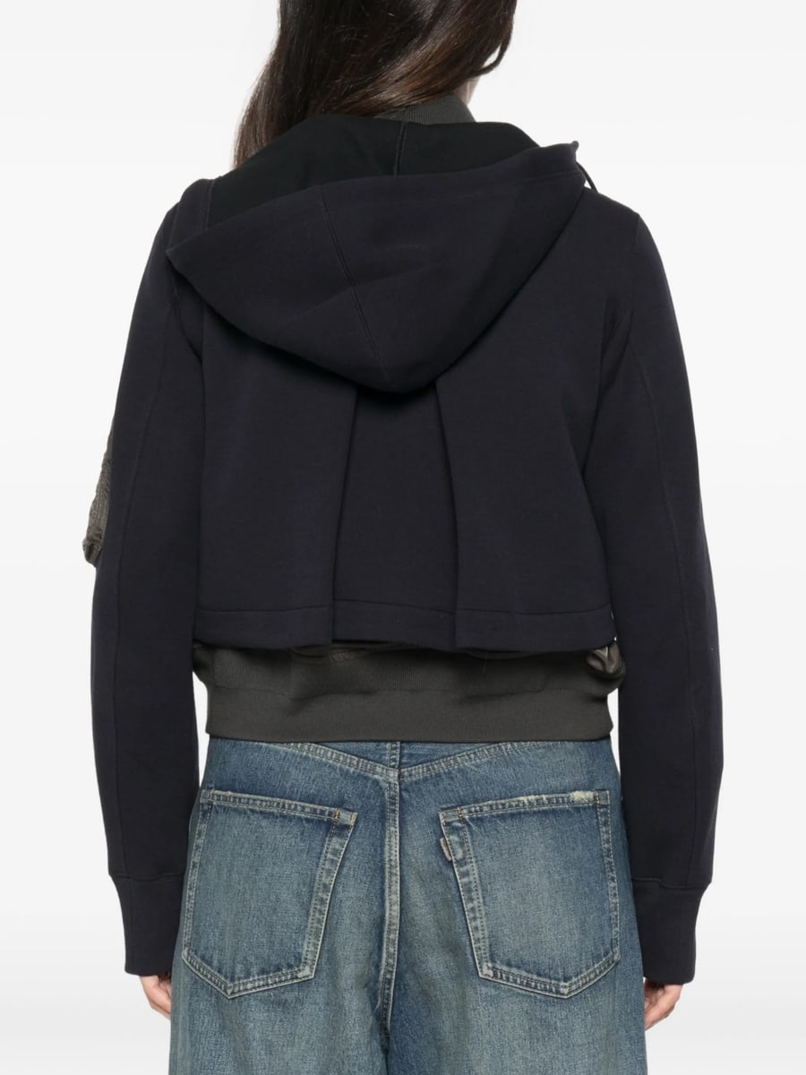 Sacai Sacai Panelled Layered-effect Jacket, view 4