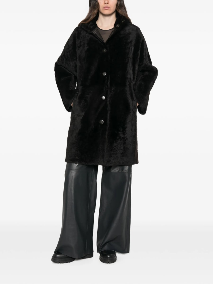 Yves Salomon Yves Salomon Reversible Shearling Jacket, view 2