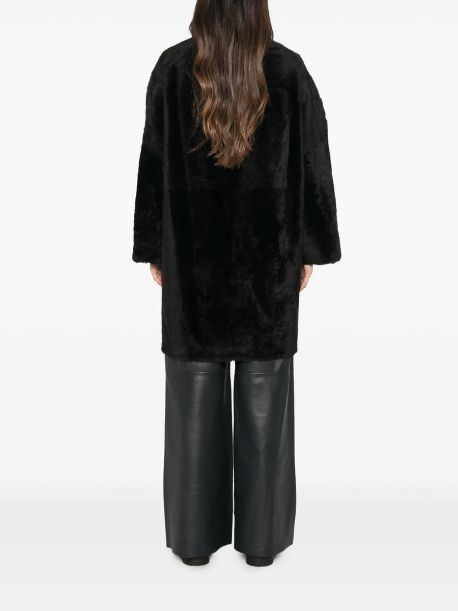 Yves Salomon Yves Salomon Reversible Shearling Jacket, view 5