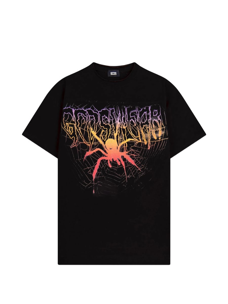 Gcds Gcds Graphic-print Cropped T-shirt