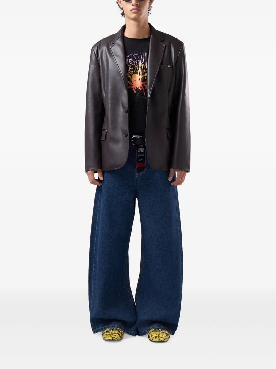 Gcds Gcds Graphic-print Cropped T-shirt, view 2