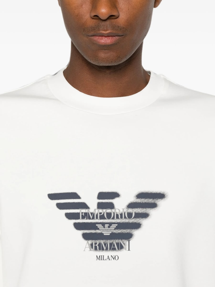 Emporio Armani Emporio Armani Logo-print Sweatshirt, view 3