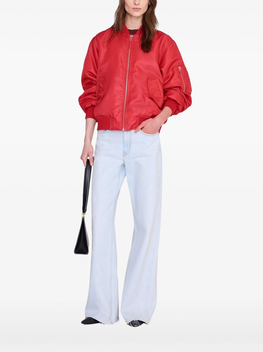 Anine Bing Anine Bing Leon Bomber Jacket, view 4