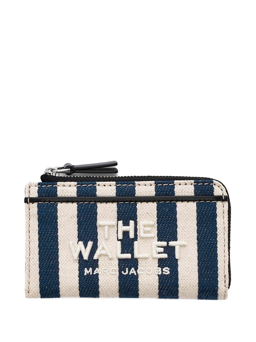 Marc Jacobs Marc Jacobs Stripe Top Zip-wallet