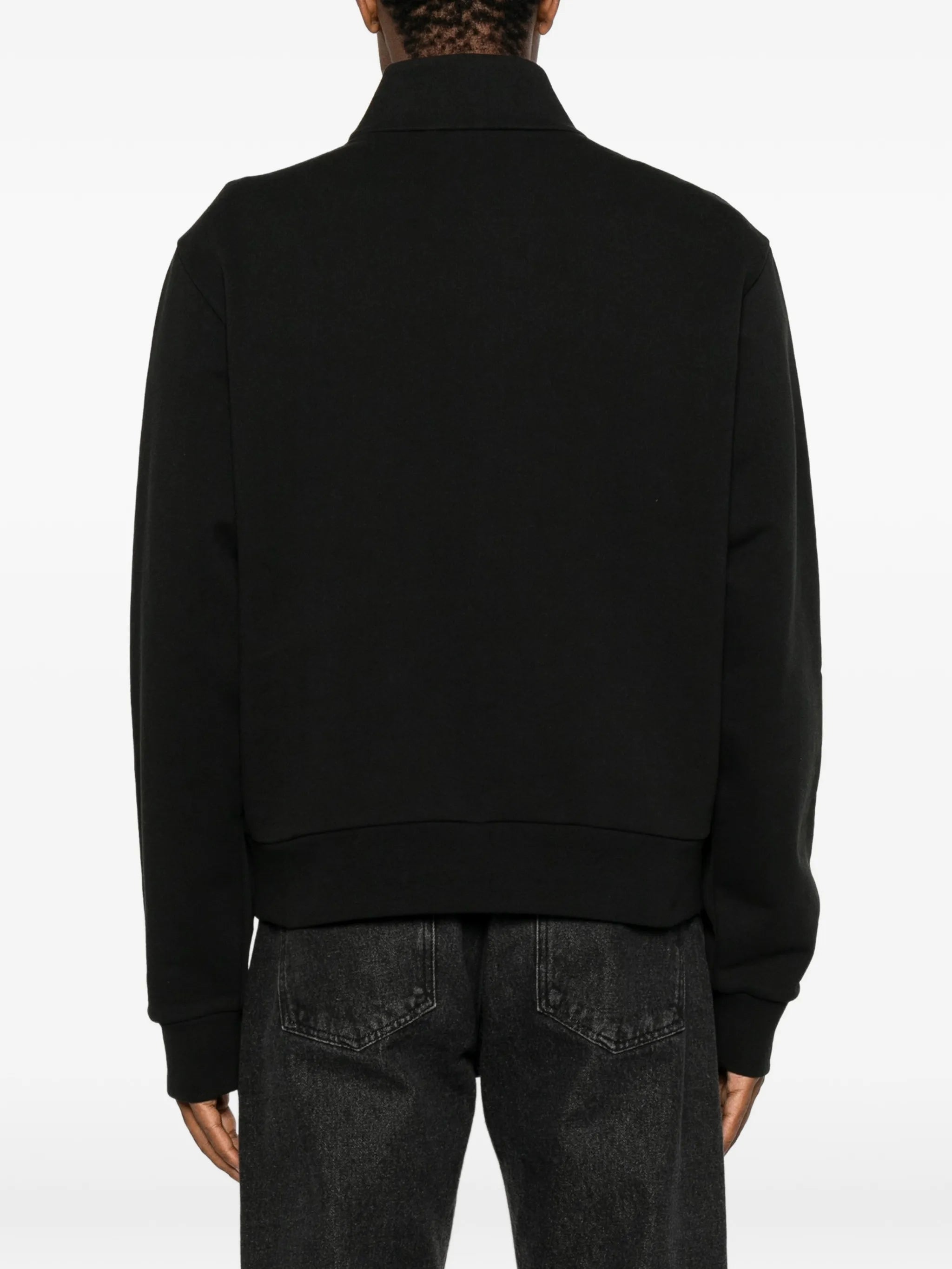 Moncler Moncler Logo-patch Half-zip Sweatshirt, view 2