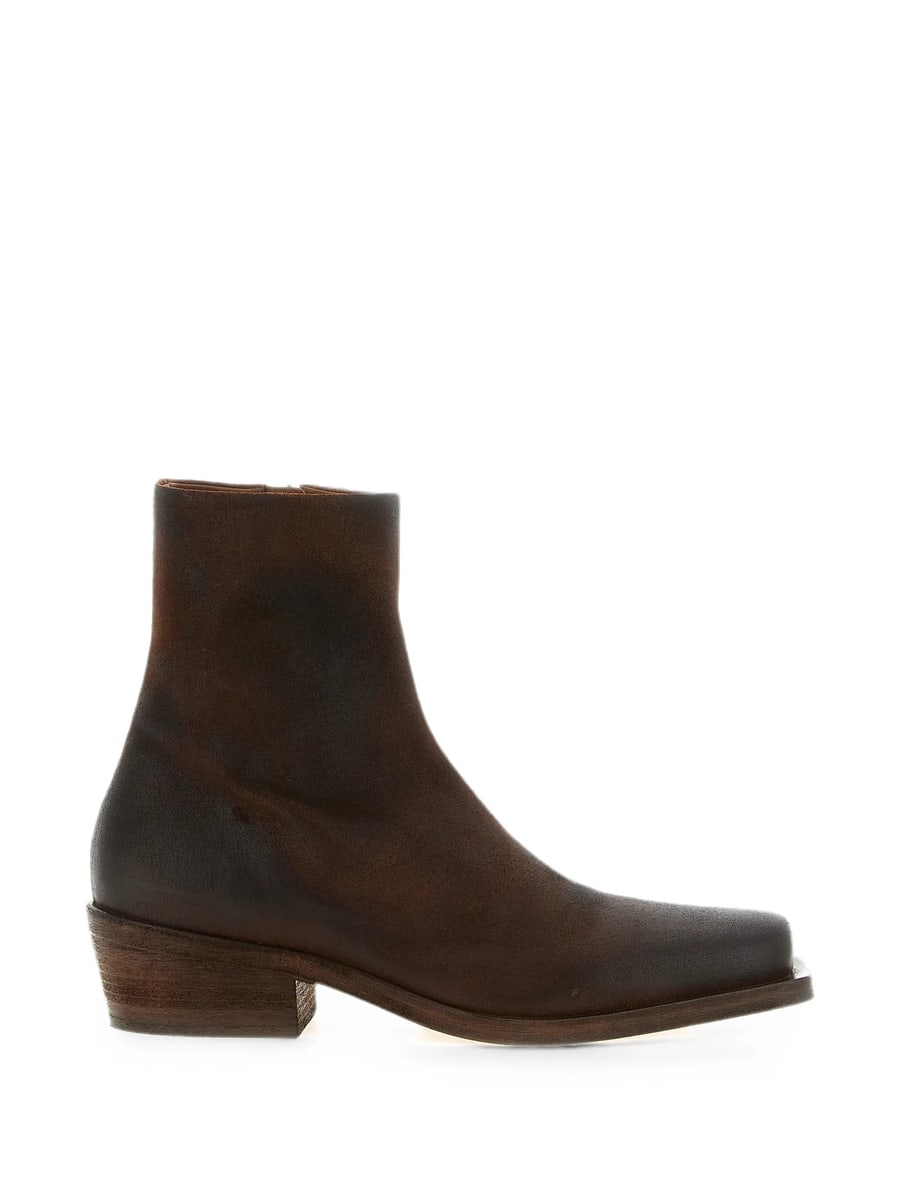 Marsèll Marsèll Tex Tex Burnished-effect Ankle Boots