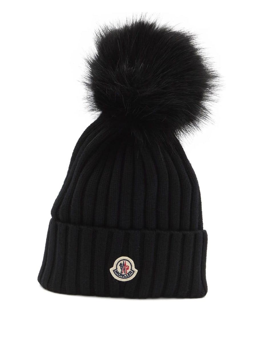 Moncler Moncler Logo-patch Hat, view 2