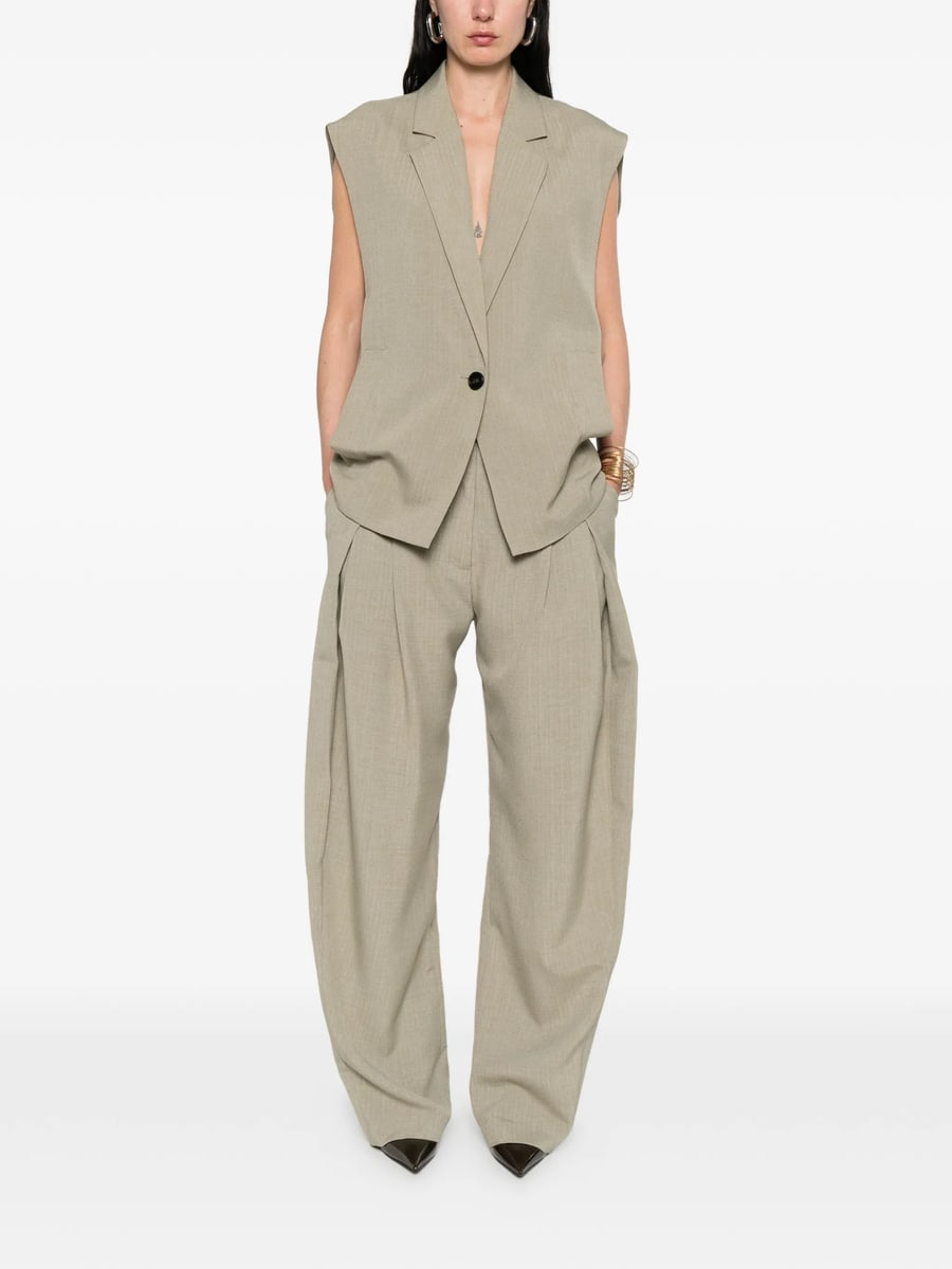 Iro Iro Sleeveless Notched-lapels Jacket, view 2