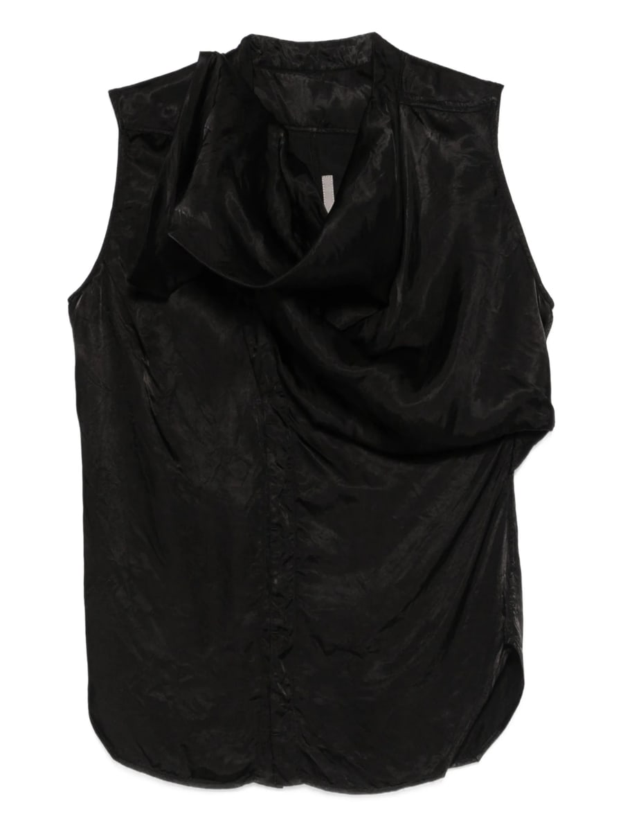 Rick Owens Rick Owens Draped Sleeveless Top