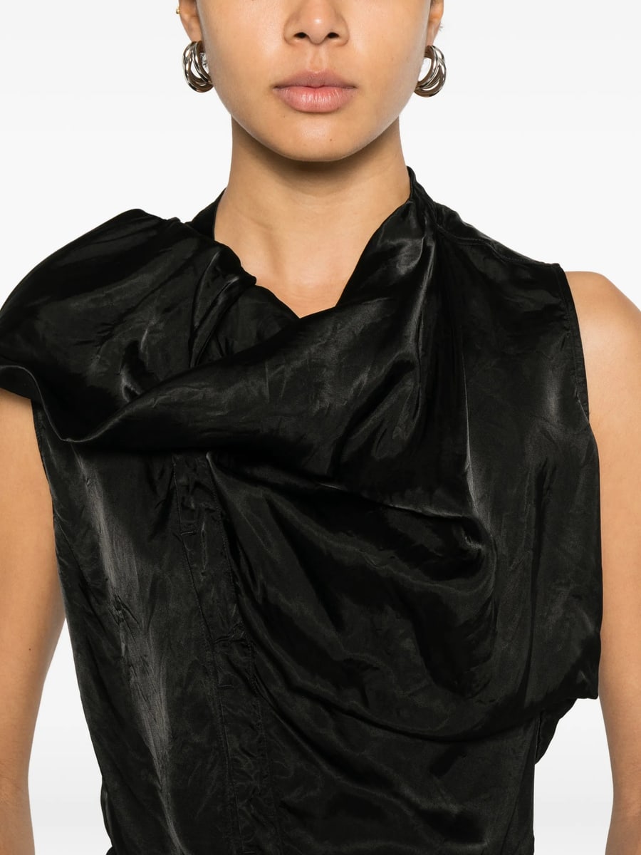 Rick Owens Rick Owens Draped Sleeveless Top, view 2