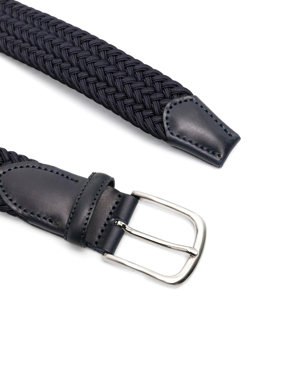 Eraldo Eraldo Leather-trim Interwoven Belt, view 2