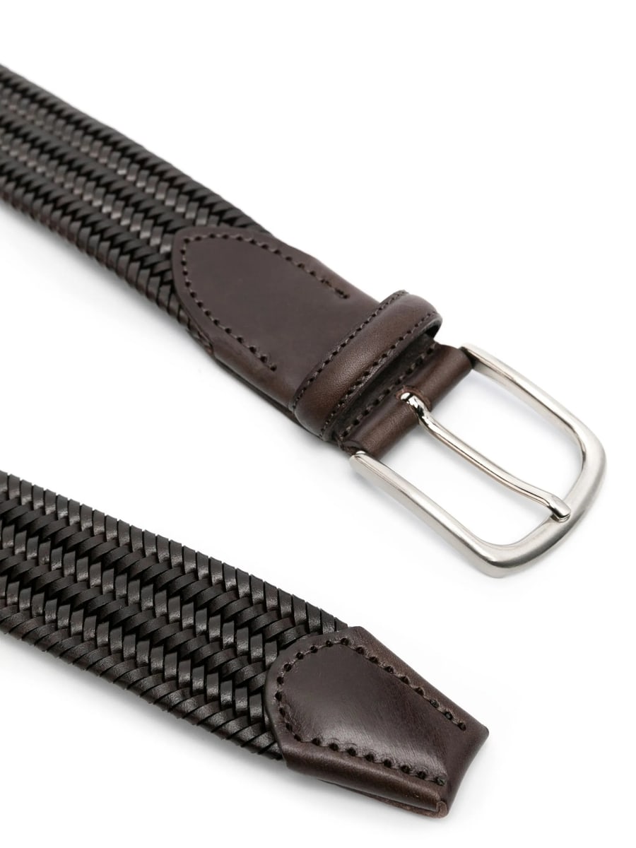 Eraldo Eraldo Interwoven Leather Belt, view 2