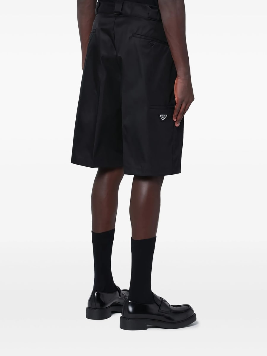 Prada Prada Re-Nylon Bermuda Shorts, view 3