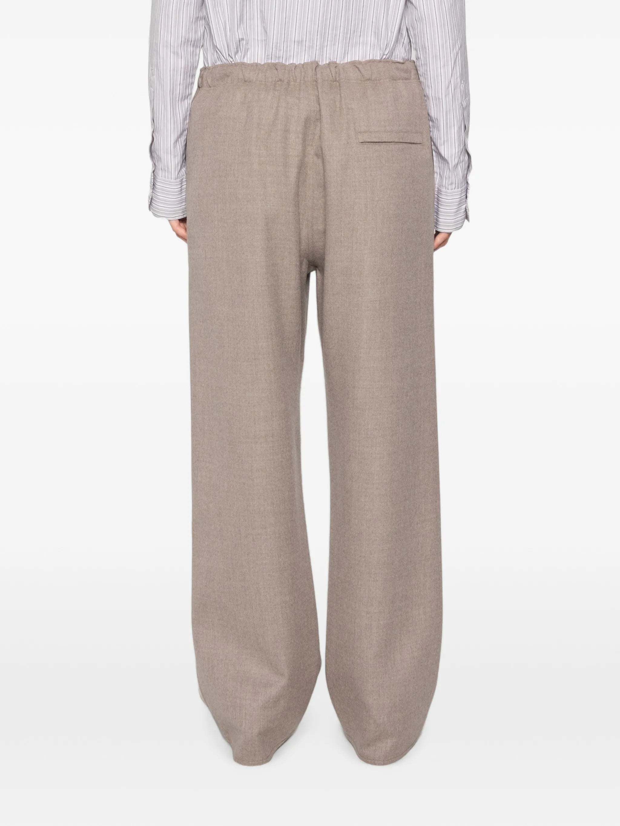Carven Carven Side-stripe Wide-leg Trousers, view 2