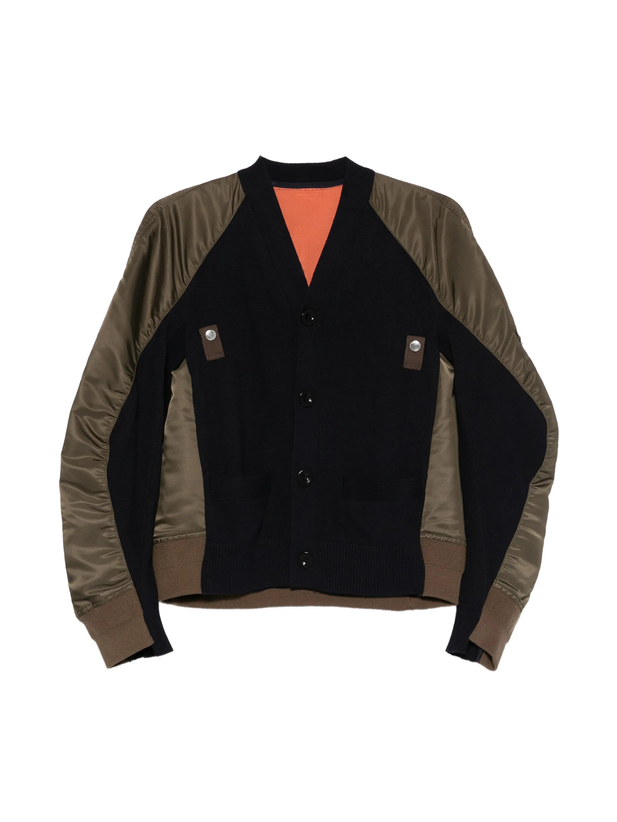 Sacai Sacai Twill Cardigan