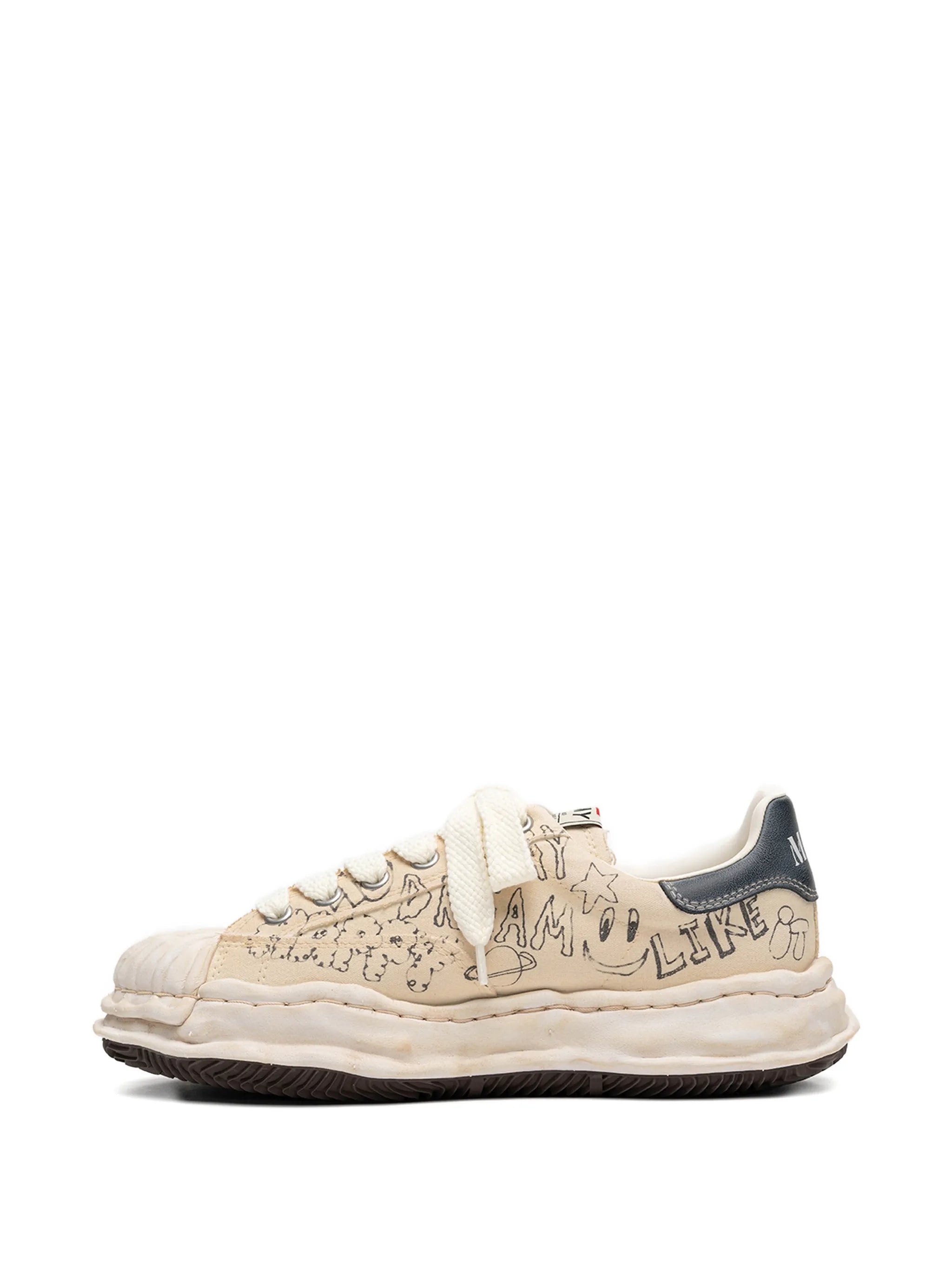 Maison Mihara Yasuhiro Maison Mihara Yasuhiro Blakey OG Sole Sneakers, view 2