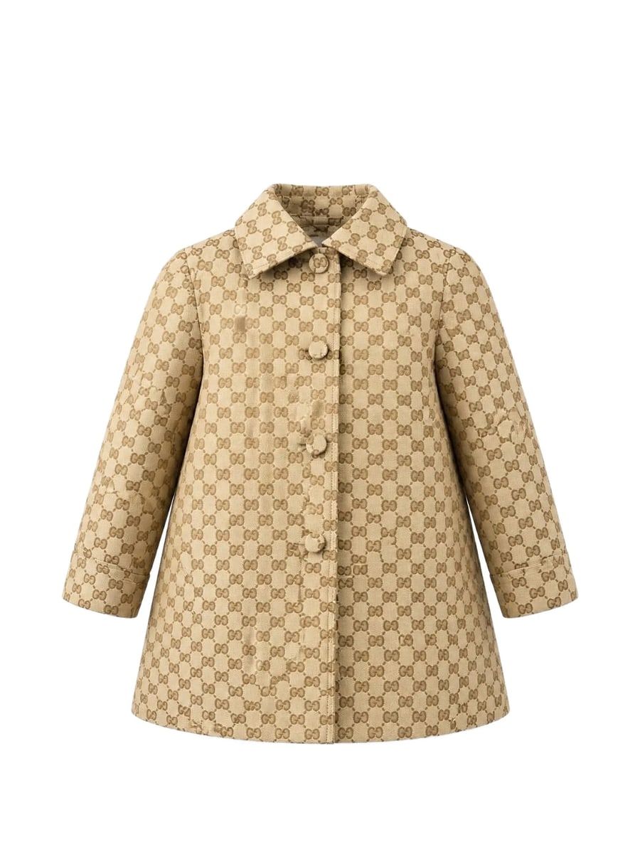 Gucci Gucci GG Canvas Collared Coat