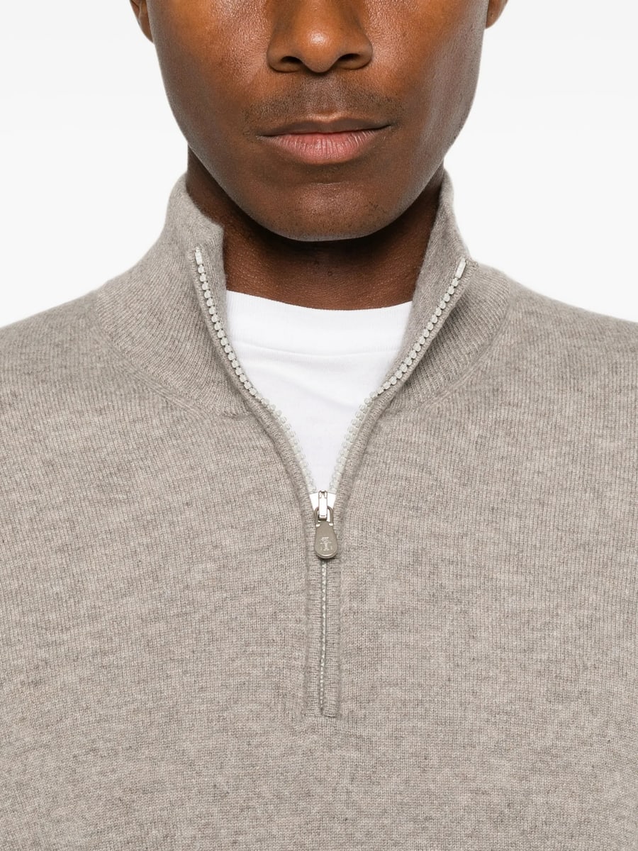 Brunello Cucinelli Brunello Cucinelli Quarter-zip Sweater, view 3