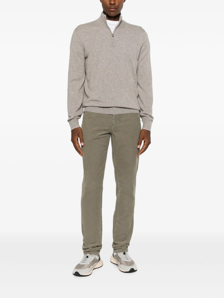 Brunello Cucinelli Brunello Cucinelli Quarter-zip Sweater, view 4
