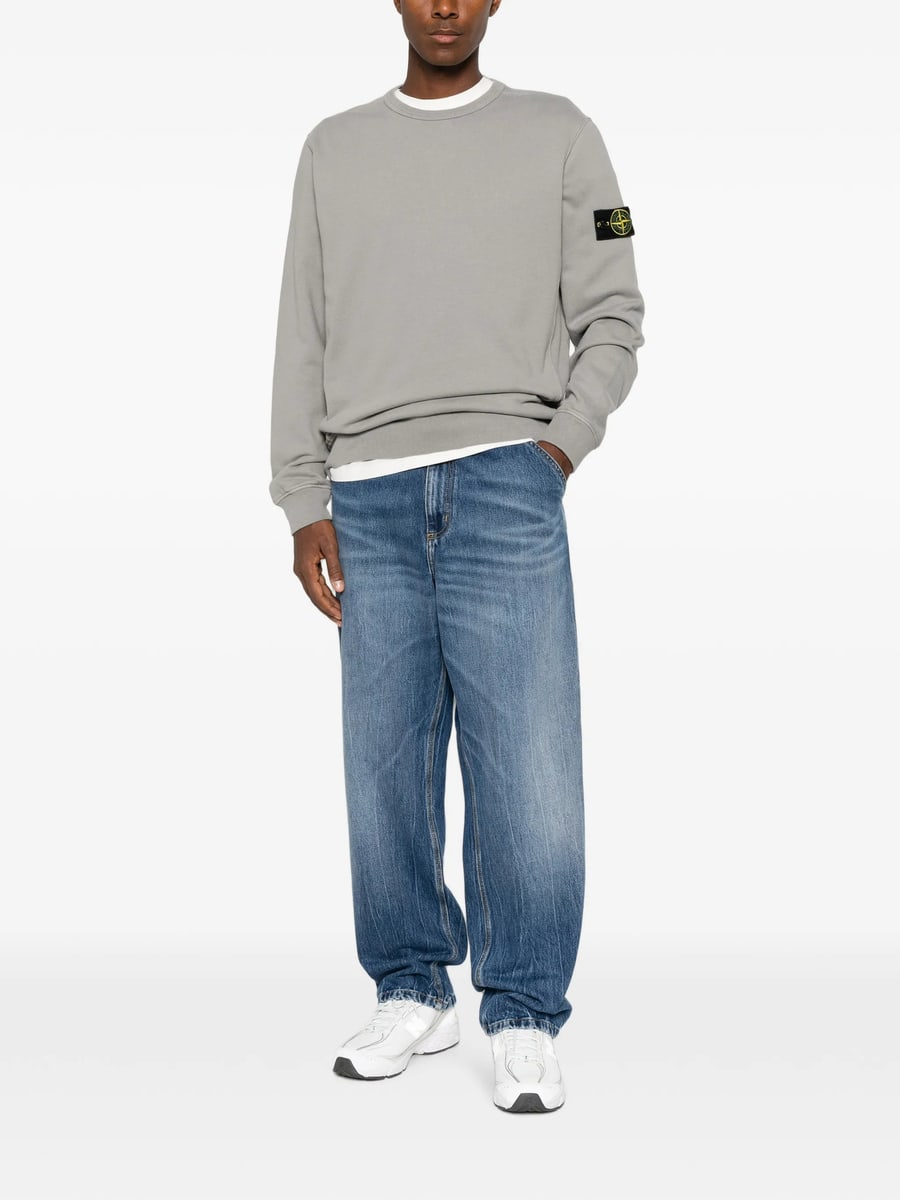 Stone Island Stone Island Logo-patch Sweatshirt, view 5