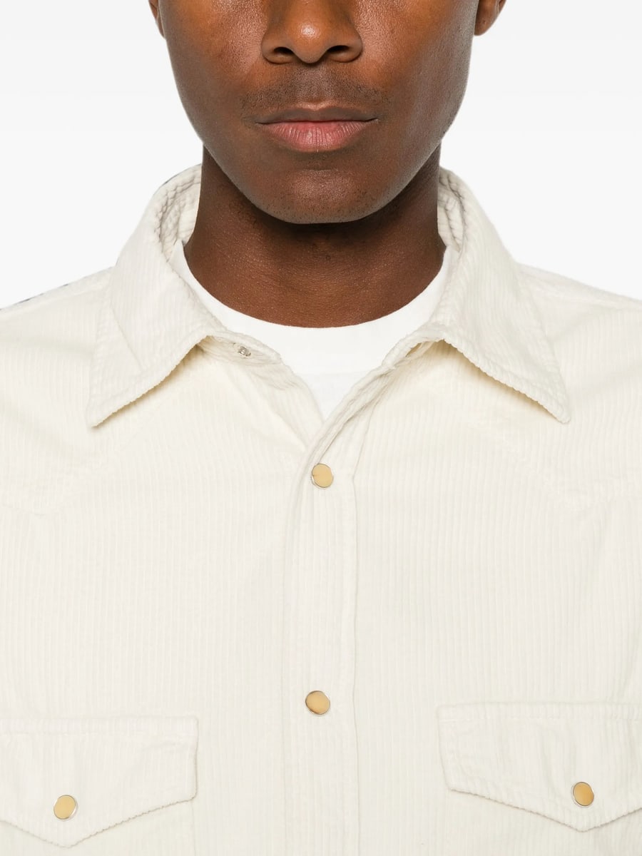 Jacob Cohën Jacob Cohën Corduroy-texture Shirt, view 3