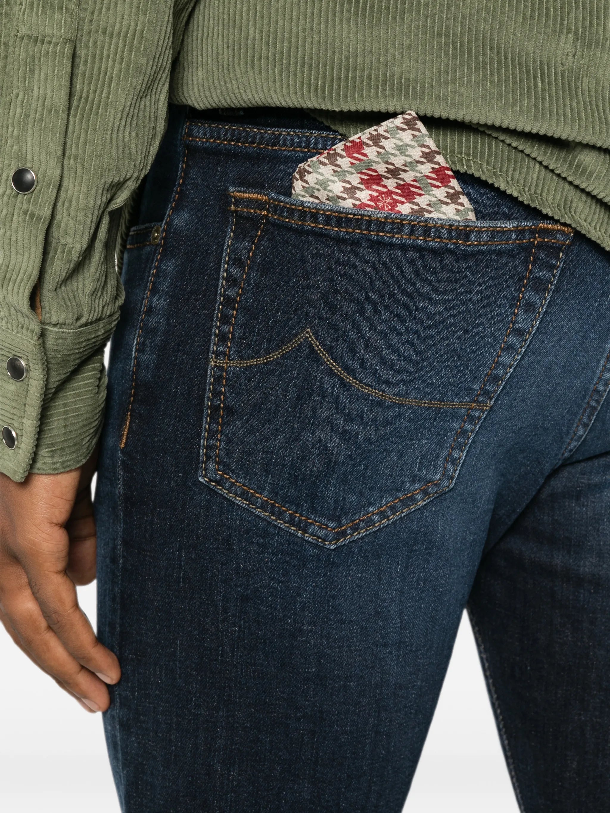 Jacob Cohën Jacob Cohën Logo-patch Jeans, view 2
