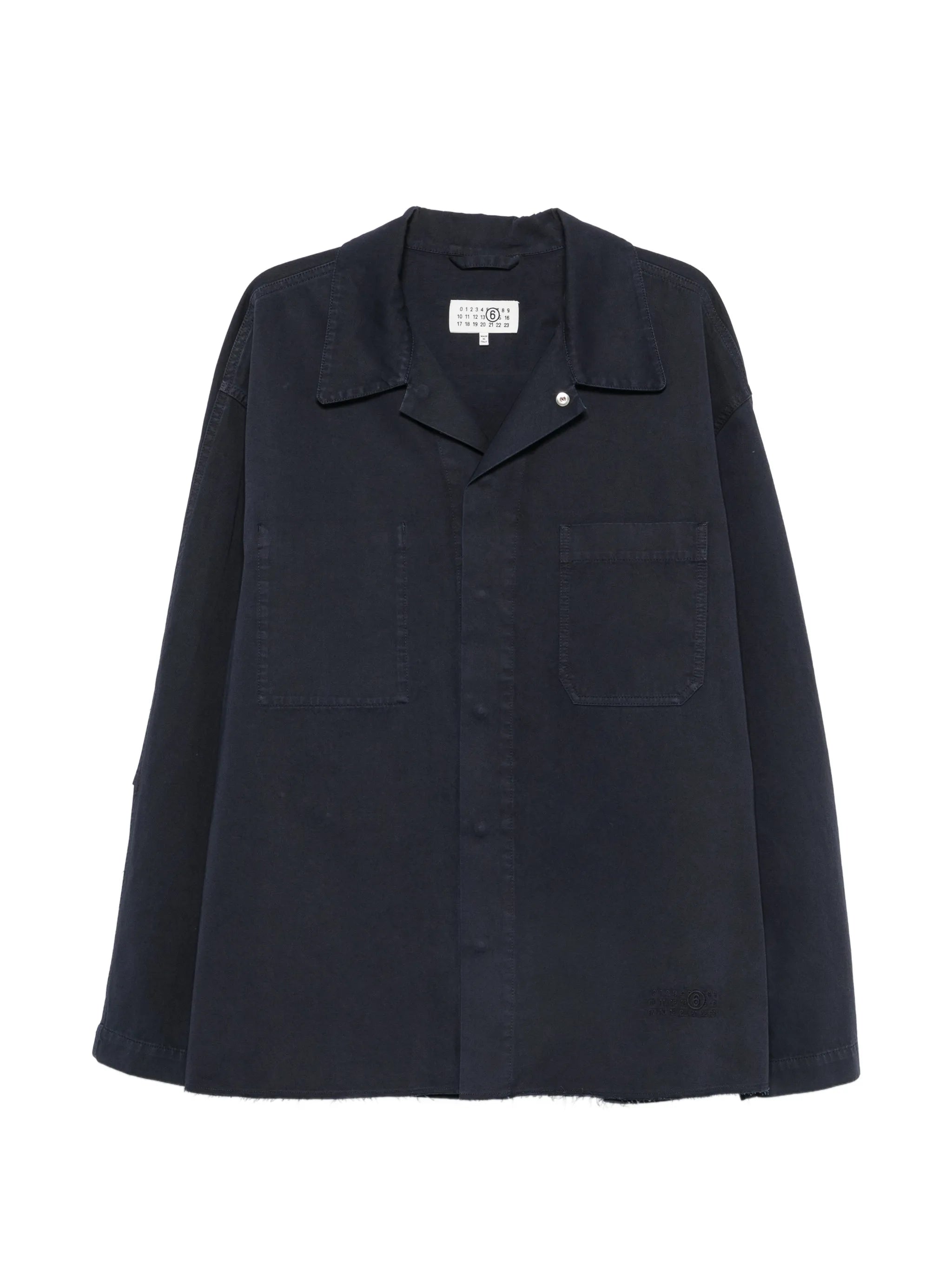 MM6 Maison Margiela Mm6 Maison Margiela Concealed-fastening Patch-pocket Shirt Jacket