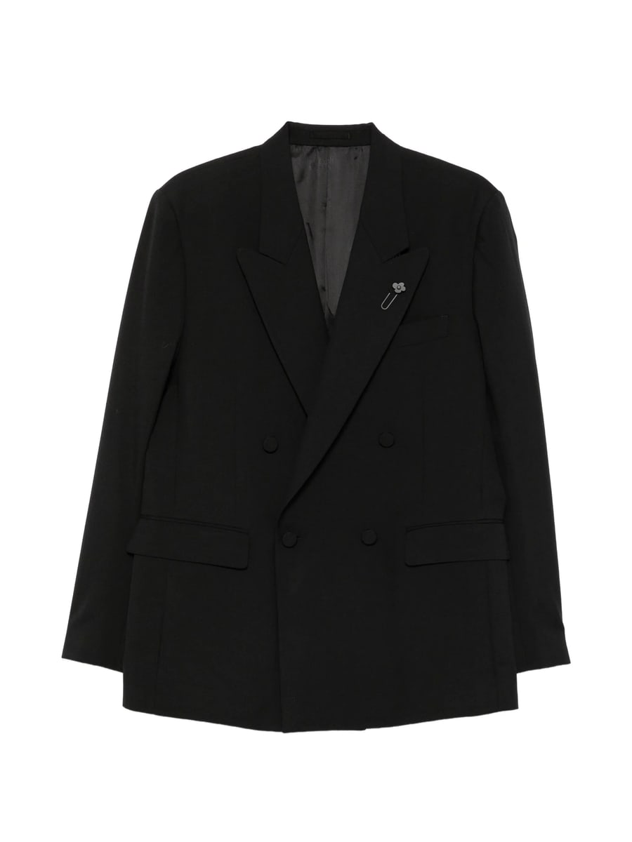 Lardini Lardini Double-breasted Peak-lapel Jacket