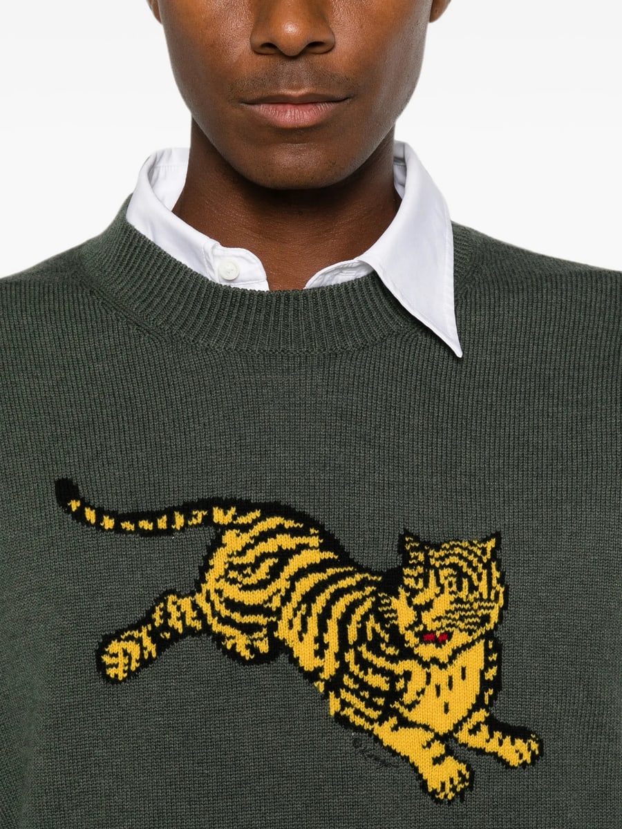 Kenzo Kenzo Tiger-motif Sweater, view 3