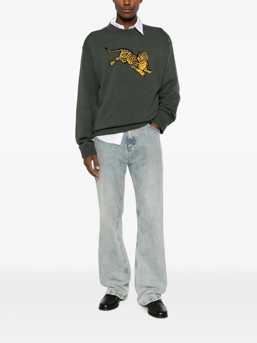 Kenzo Kenzo Tiger-motif Sweater, view 4