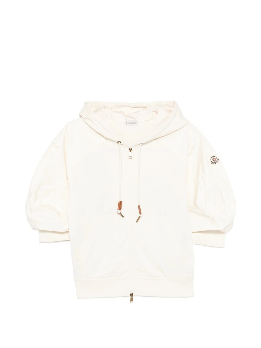 Moncler Moncler Hooded Puff-sleeve Jacket