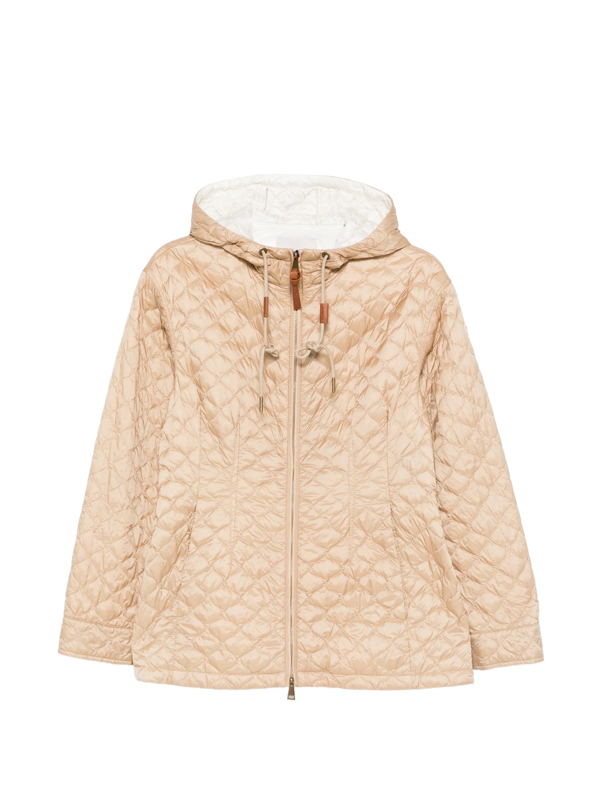 Moncler Moncler Mid-length Arum Quilted Hooded Jacket